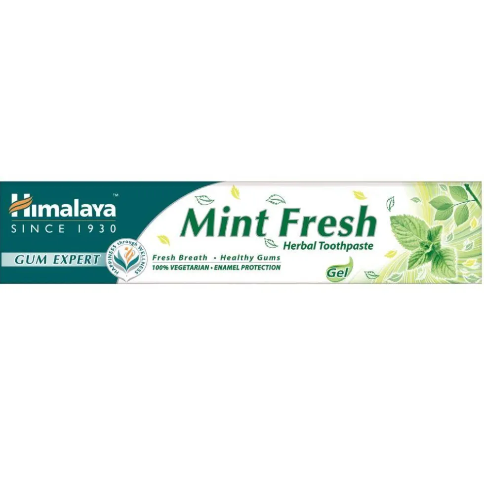Himalaya Ziołowa pasta na zdrowe dziąsła i świeży oddech Mint Fresh 75ml