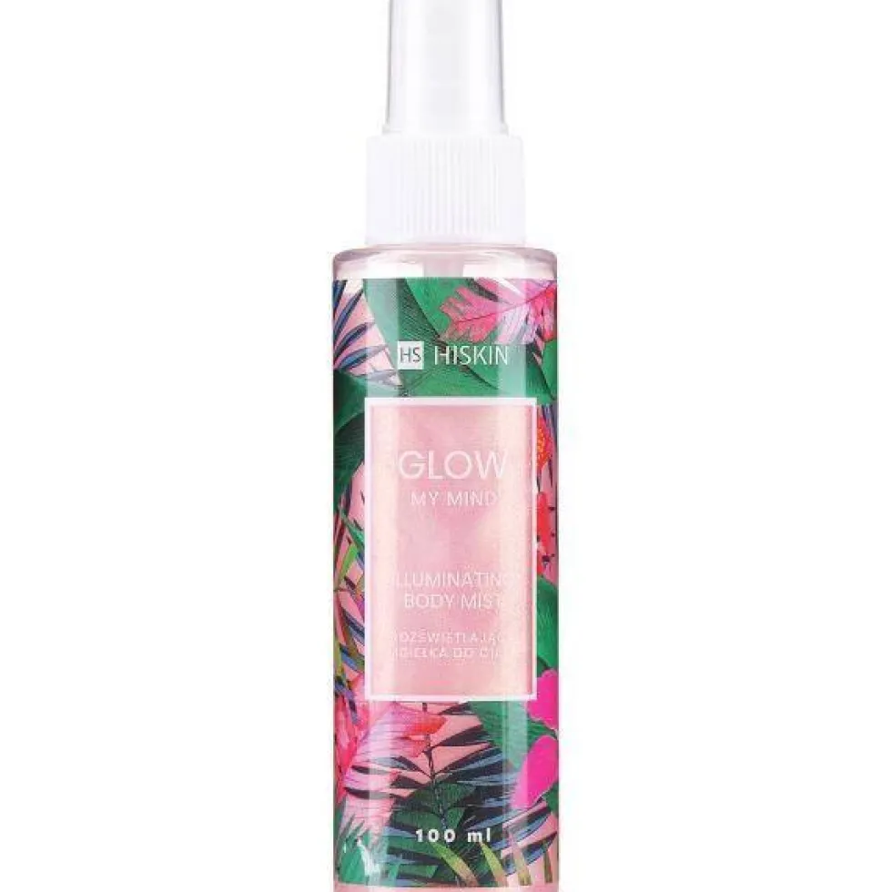 HiSkin Glow My Mind rozświetlająca mgiełka do ciała Pink 100ml