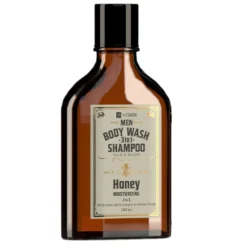 HiSkin Men Whisky żel do mycia ciała i szampon do włosów i brody 3w1 Honey 100ml