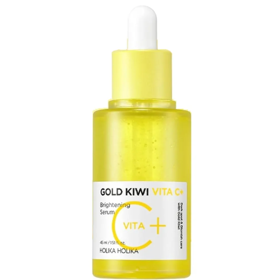 HOLIKA HOLIKA Gold Kiwi Vita C+ Brightening Serum nawilżające serum rozjaśniające 45ml