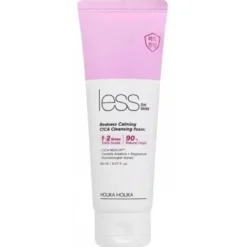 HOLIKA HOLIKA Less On Skin Redness Calming CICA Cleansing Foam pianka myjąca do podrażnionej i zaczerwienionej skóry 150ml
