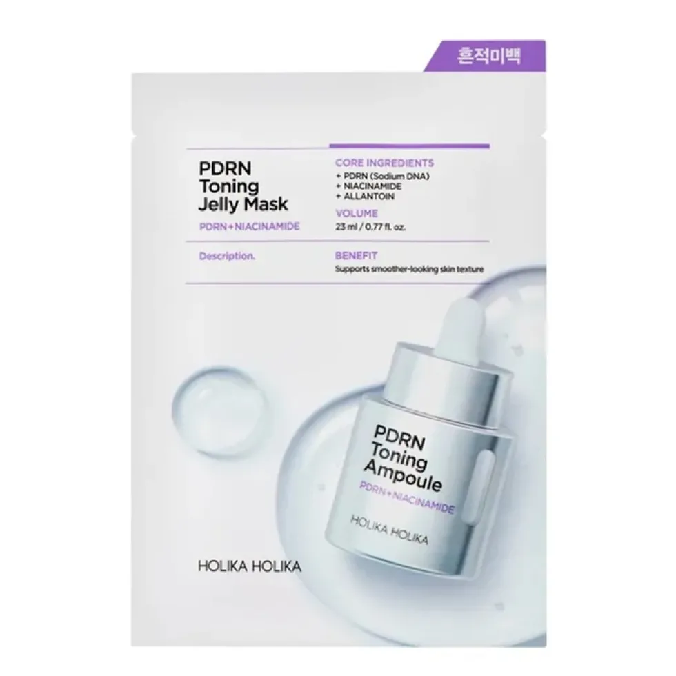 HOLIKA HOLIKA PDRN Toning Jelly Mask rozjaśniająca maska do twarzy 1szt