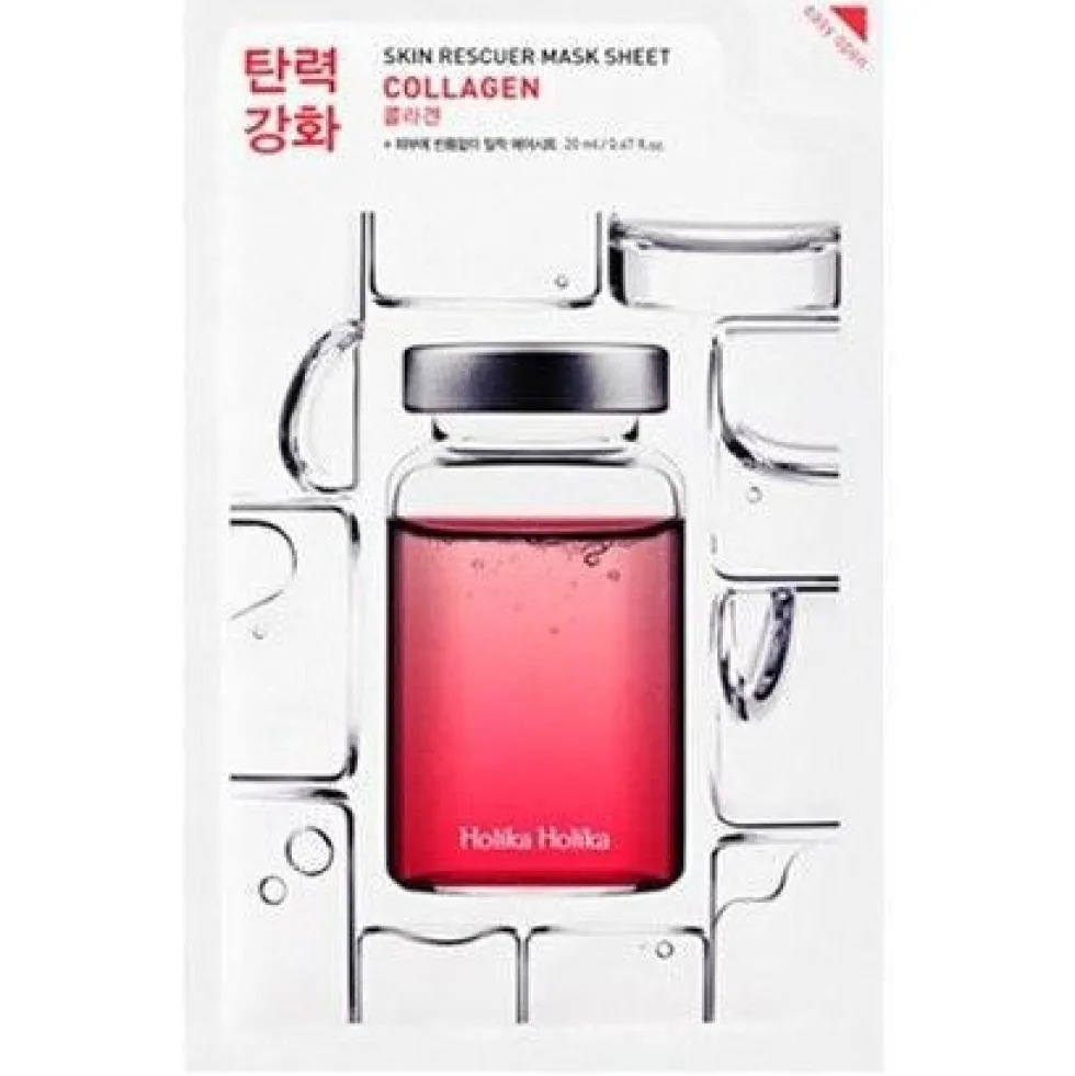 HOLIKA HOLIKA Skin Rescuer Mask Sheet Collagen liftingująca maska w płachcie z kolagenem