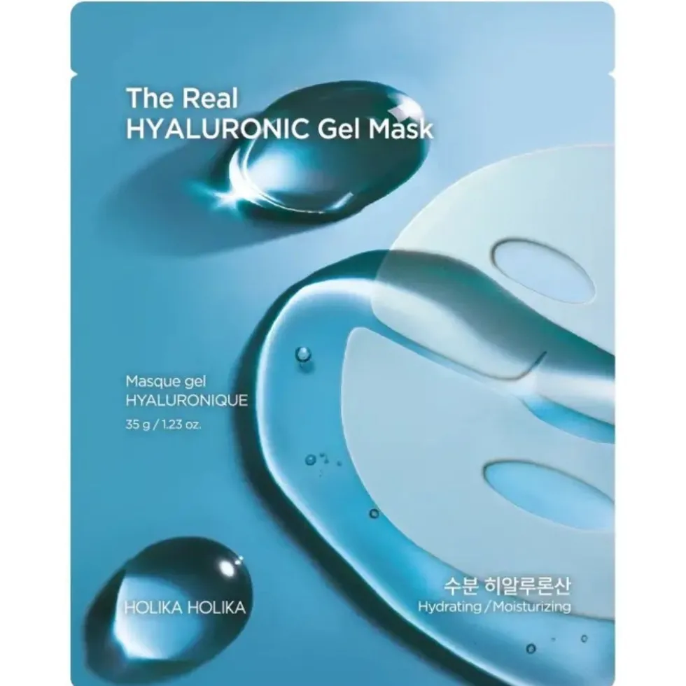 HOLIKA HOLIKA The Real Hyaluronic Gel Mask hydrożelowa maska całonocna dla suchej i odwodnionej skóry 35g
