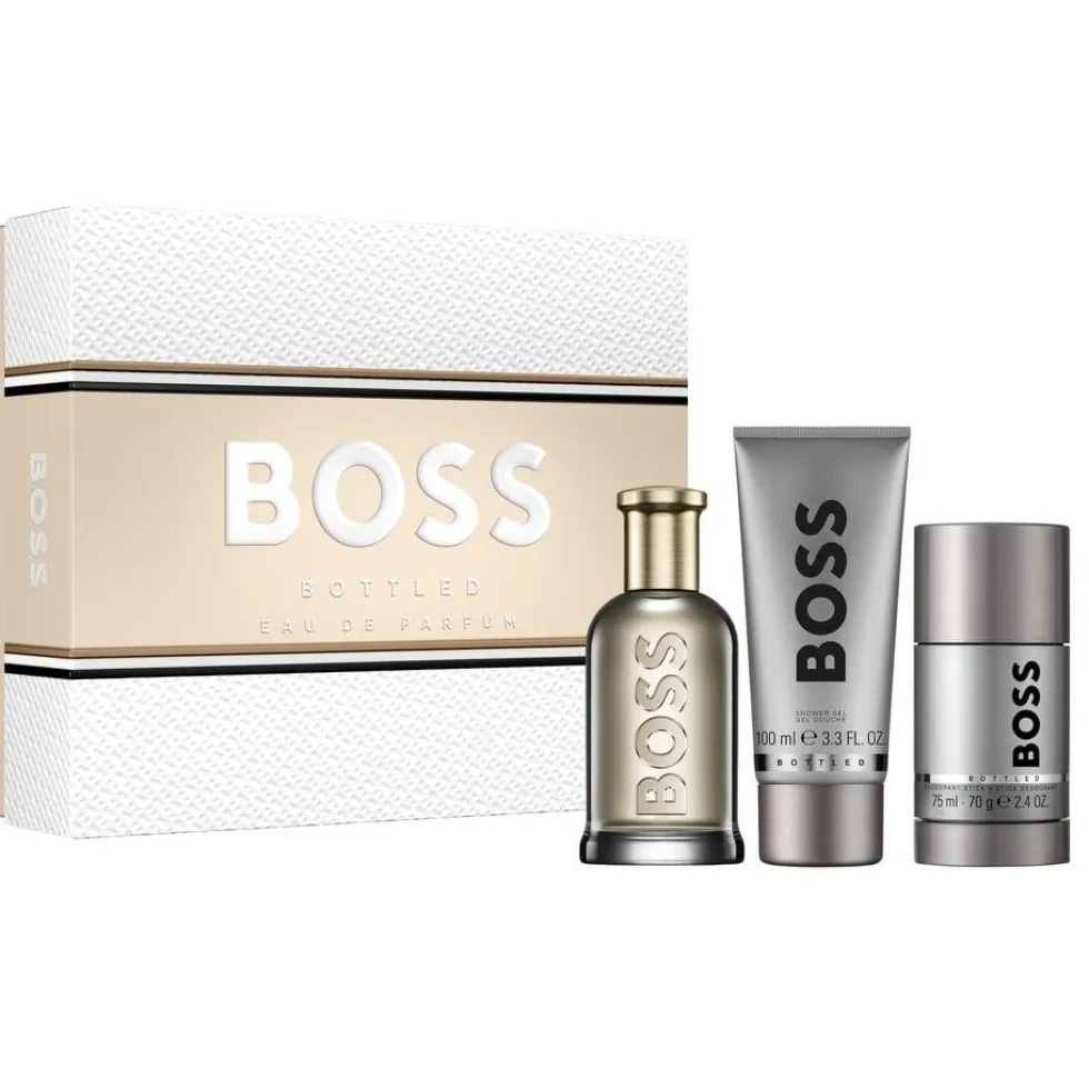 Hugo Boss Boss Bottled zestaw woda perfumowana spray 100ml + żel pod prysznic 100ml + dezodorant sztyft 75ml