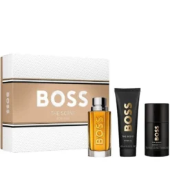 Hugo Boss Boss The Scent For Him zestaw woda toaletowa spray 100ml + dezodorant sztyft 75ml + żel pod prysznic 100ml