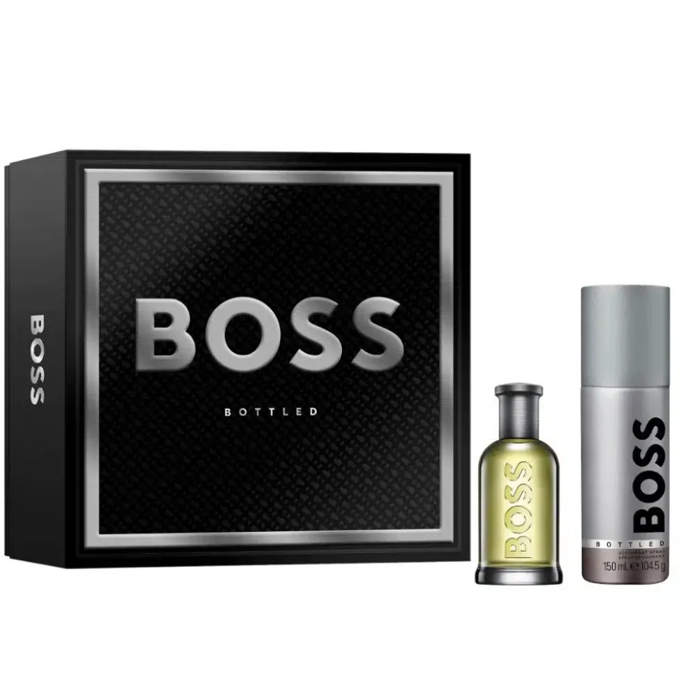 Hugo Boss Bottled zestaw woda toaletowa spray 50ml + dezodorant spray 150ml