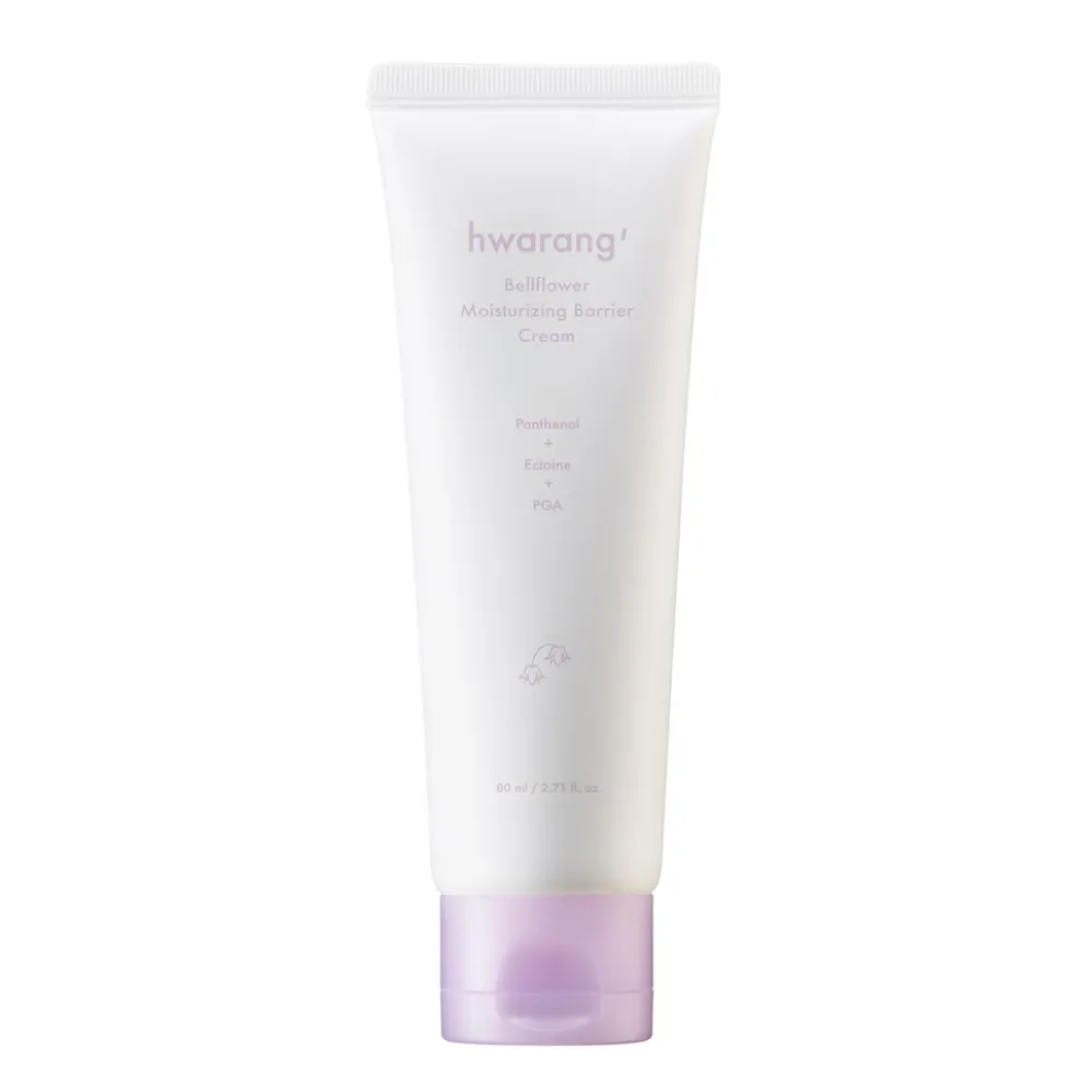 Hwarang' Bellflower Moisturizing Barrier Cream odżywczy krem barierowy z ceramidami 80ml