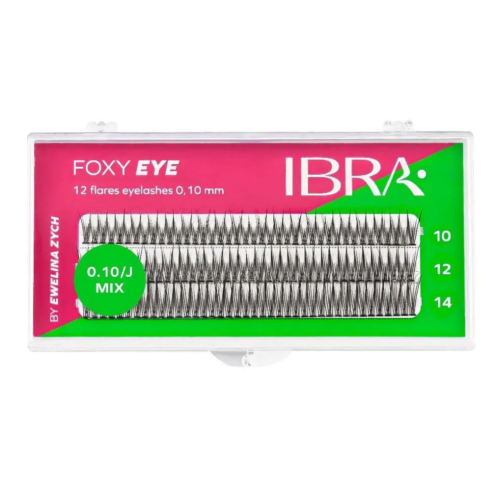 Ibra Foxy Eye kępki rzęs Mix 120szt.