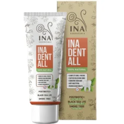 INA ESSENTIALS Ina Dent-All naturalna pasta do zębów bez fluoru 75ml