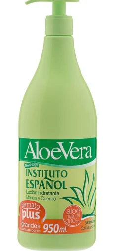 Instituto Espanol Aloe Vera Moisturizing Lotion Hand & Body balsam nawilżający do ciała Aloes 950ml
