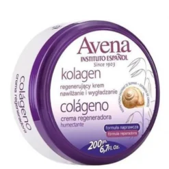 Instituto Espanol Avena Collagen Regeneration Cream regenerujący krem do ciała z kolagenem 200g