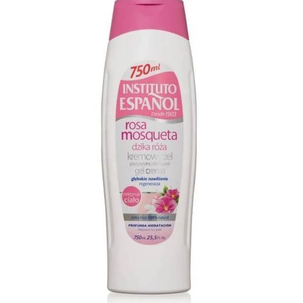 Instituto Espanol Rosa Mosqueta kremowy żel pod prysznic Dzika Róża 750ml
