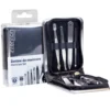 Inter Vion Black Leather zestaw do manicure 7szt.