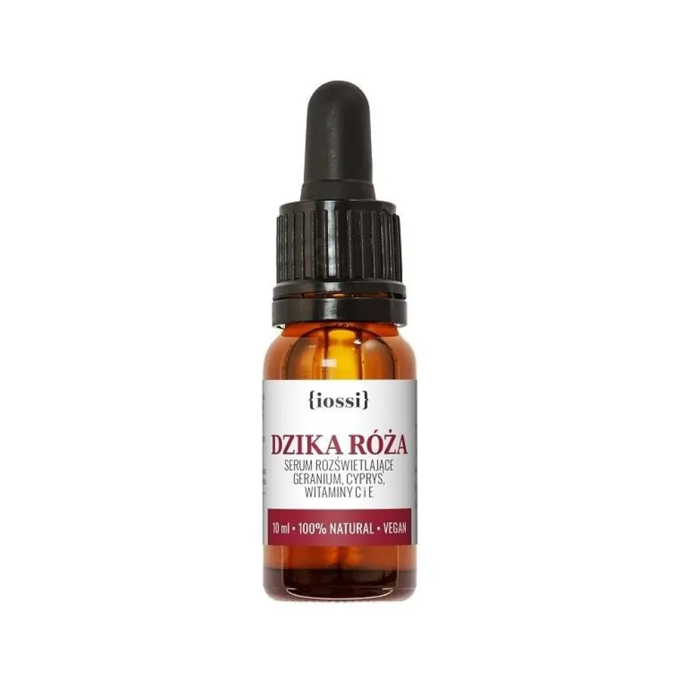 Iossi Dzika Róża serum rozświetlające z geranium cyprysem witaminami C i E 10ml
