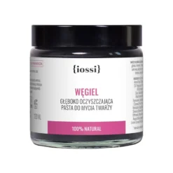 Iossi Węgiel oczyszczająca pasta do mycia twarzy z węglem aktywnym algami i zieloną herbatą 120ml