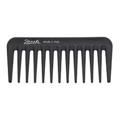 Janeke Mini SuperComb mały grzebień do rozczesywania włosów Czarny