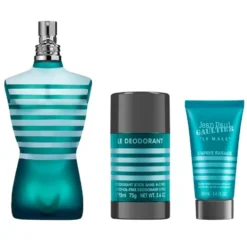 Jean Paul Gaultier Le Male zestaw woda toaletowa spray 125ml + balsam po goleniu 50ml + dezodorant sztyft 75g