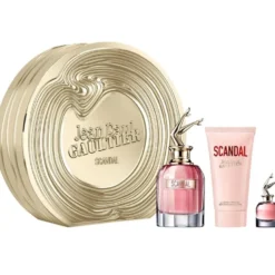 Jean Paul Gaultier Scandal zestaw woda perfumowana spray 80ml + woda perfumowana spray 6ml + balsam do ciała 75ml