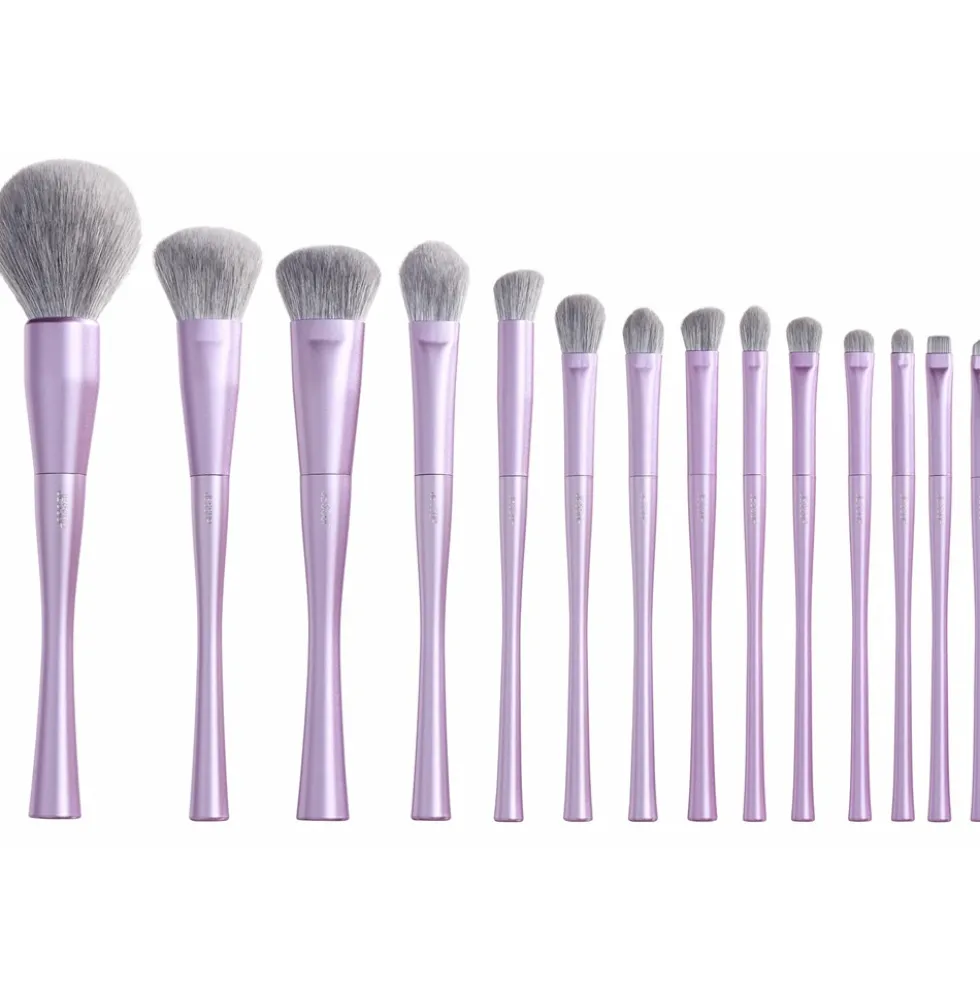 JESSUP Luxury Purple Makeup Brush zestaw pędzli do makijażu T512 14szt.