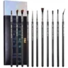 JESSUP Pro Makeup Eyeliner Brush zestaw pędzli do makijażu oczu T324 11szt.