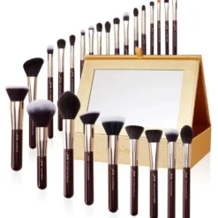 JESSUP Zinfandel Makeup Tool zestaw pędzli do makijażu T285 25szt. + szkatułka
