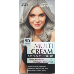 Joanna Multi Cream Metallic Color farba do włosów 32.5 Srebrny Blond