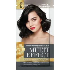 Joanna Multi Effect Color szamponetka koloryzująca 013 Hebanowa Czerń 35g
