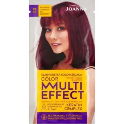 Joanna Multi Effect Color szamponetka koloryzująca 04 Malinowa Czerwień 35g