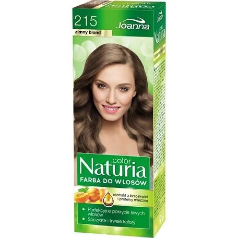 Joanna Naturia Color farba do włosów 215 Zimny Blond