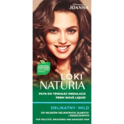 Joanna Naturia Loki płyn do trwałej ondulacji Delikatny 2x75ml