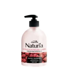 Joanna Naturia mydło w płynie z balsamem Malina 500ml