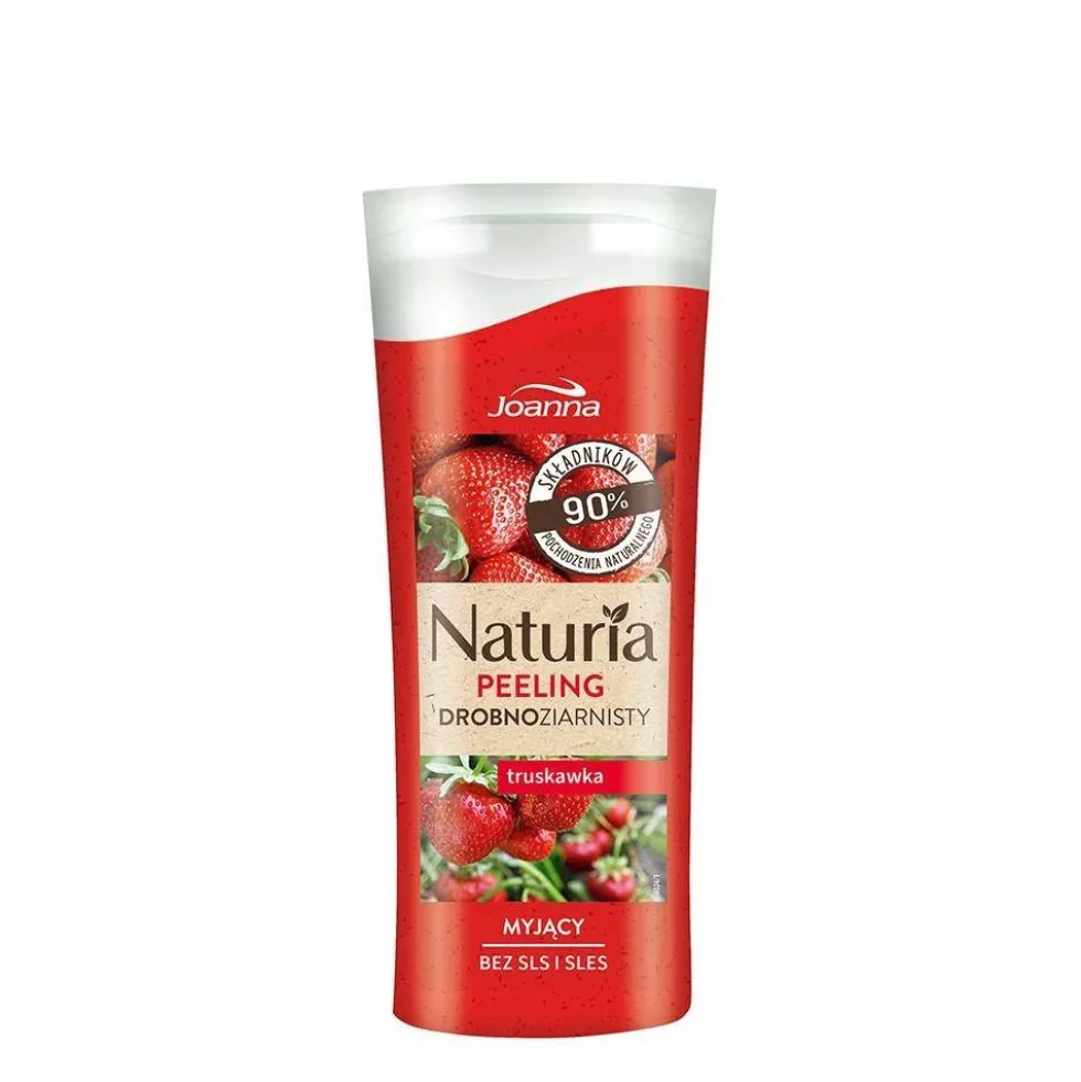 Joanna Naturia peeling drobnoziarnisty Truskawka 100g