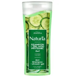 Joanna Naturia szampon-żel pod prysznic 2w1 Ogórek i Aloes 100ml