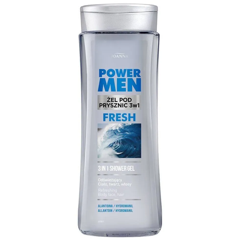Joanna Power Men Fresh żel pod prysznic 3w1 300ml