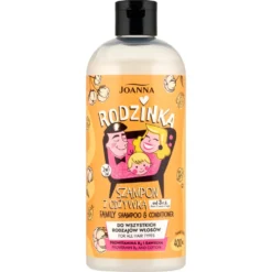 Joanna Rodzinka szampon z odżywką prowitamina B5 i bawełna 400ml