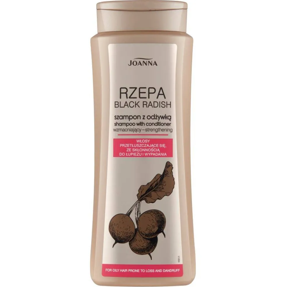 Joanna Rzepa szampon z odżywką do włosów wypadających i przetłuszczających się 400ml