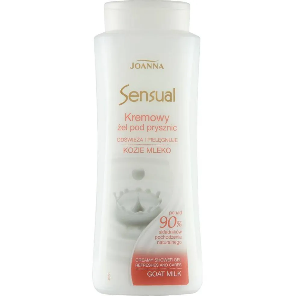 Joanna Sensual kremowy żel pod prysznic kozie mleko & prebiotyki 500ml