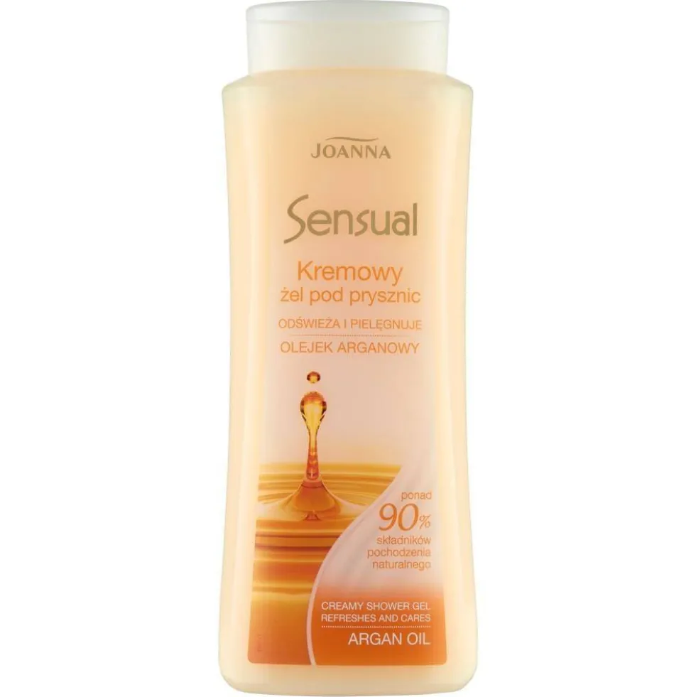 Joanna Sensual kremowy żel pod prysznic Olejek arganowy & Ceramidy 500ml