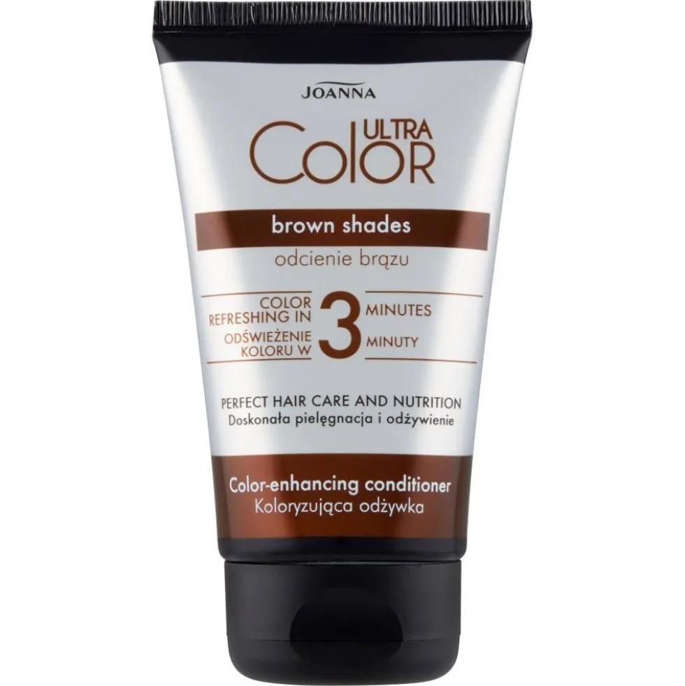 Joanna Ultra Color koloryzująca odżywka odcienie brązu 100g