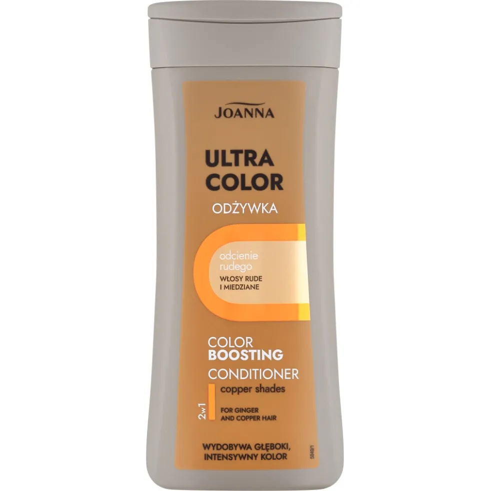 Joanna Ultra Color odżywka odcienie rudego 200g