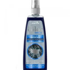 Joanna Ultra Color System płukanka w sprayu do siwych blond i rozjaśnianych włosów nadająca platynowy odcień Niebieska 150ml