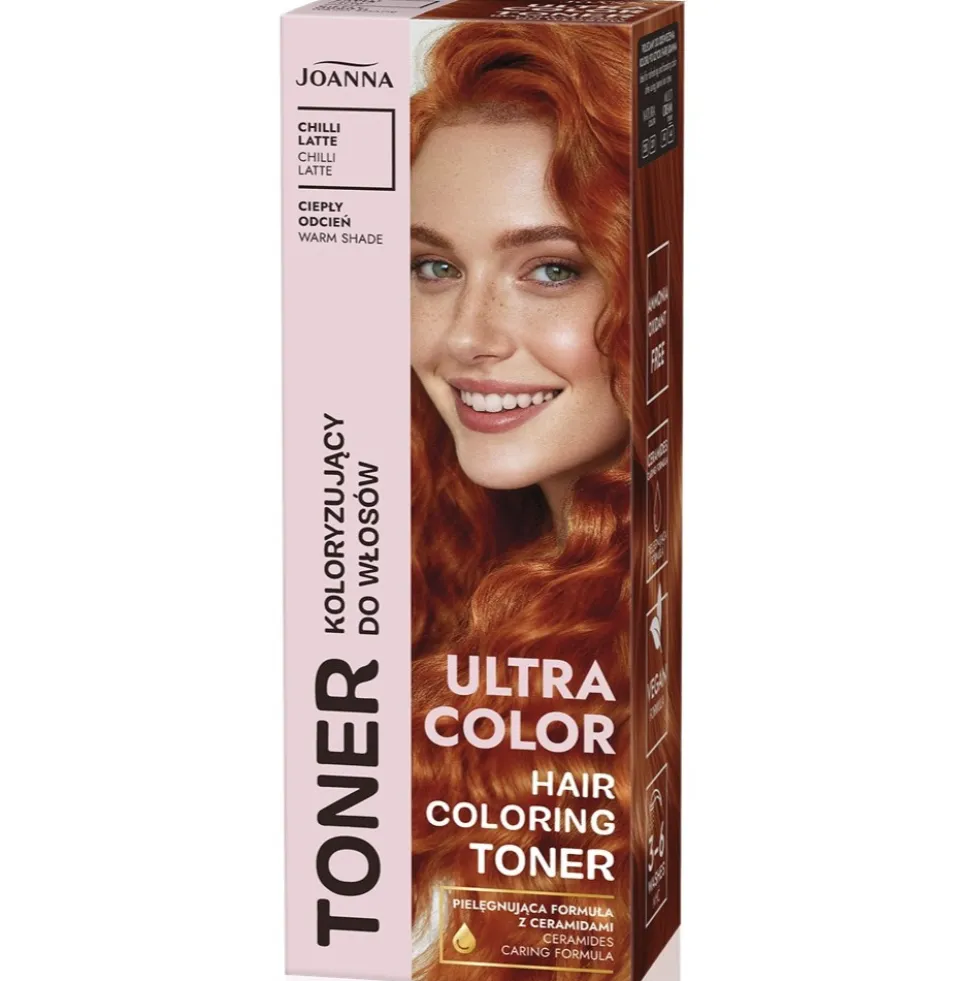 Joanna Ultra Color toner do włosów Chilli Latte 100g