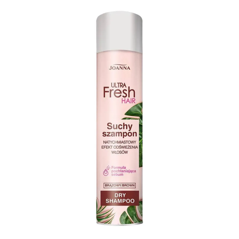 Joanna Ultra Fresh Hair suchy szampon do włosów Brown 200ml