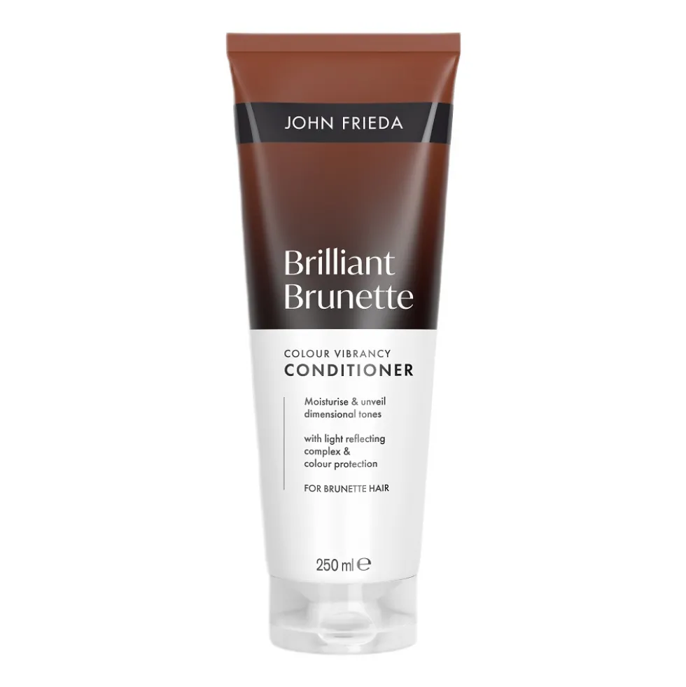 John Frieda Brilliant Brunette odżywka do włosów brązowych 250ml