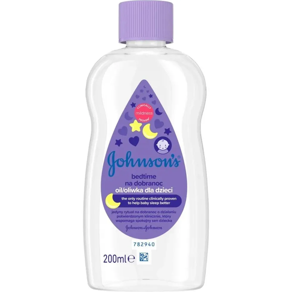 Johnson & Johnson Johnson's Bedtime Baby oliwka na dobranoc 200ml