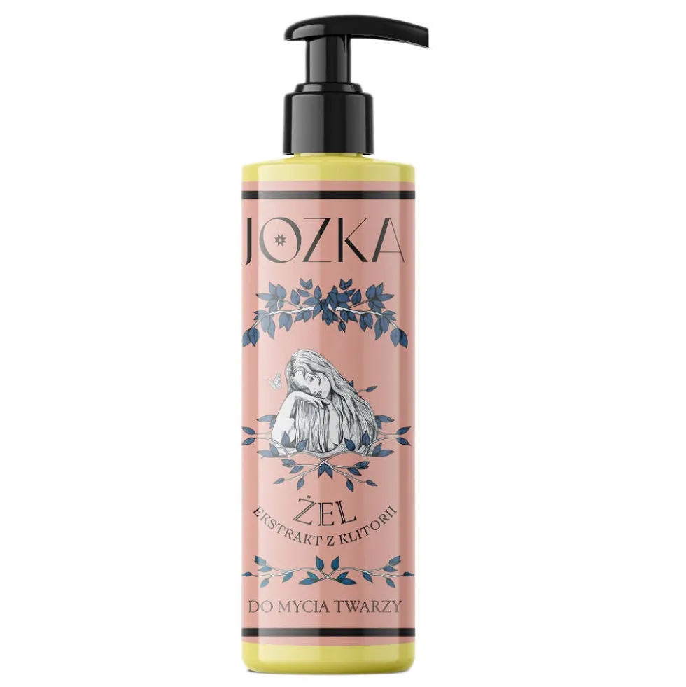 Jozka Żel do mycia twarzy ekstrakt z klitorii 200ml