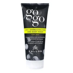 Kallos GoGo 2in1 Energizing Hair and Body Wash szampon do włosów i żel do ciała dla mężczyzn 200ml