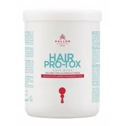 Kallos Hair Pro-Tox Hair Mask maska do włosów z keratyną kolagenem i kwasem hialuronowym 1000ml