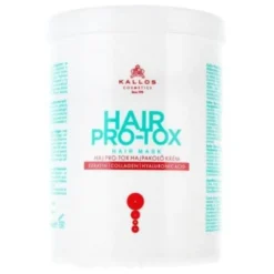 Kallos Hair Pro-Tox Hair Mask maska do włosów z keratyną kolagenem i kwasem hialuronowym 500ml